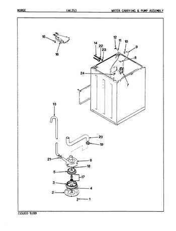 Diagram for LWL253W