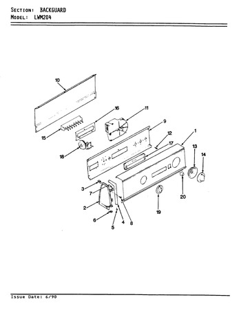 Diagram for LWM204H