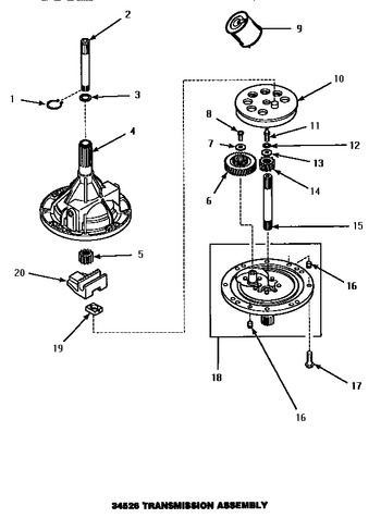 Diagram for LWM833W (BOM: P1176503W W)