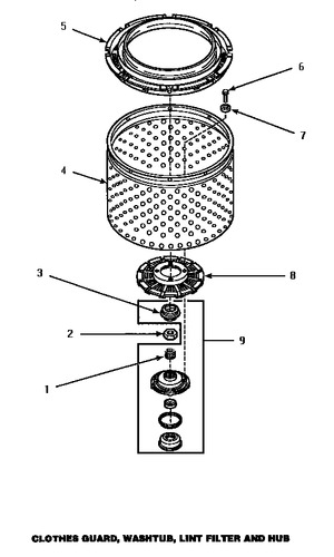 Diagram for LWM833W (BOM: P1176503W W)