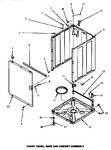 Diagram for 07 - Front Panel, Base & Cabinet Assy