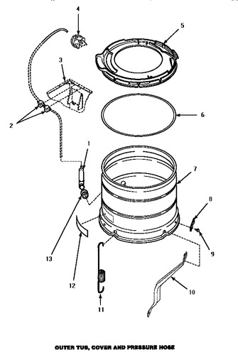 Diagram for LWM833W (BOM: P1176503W W)