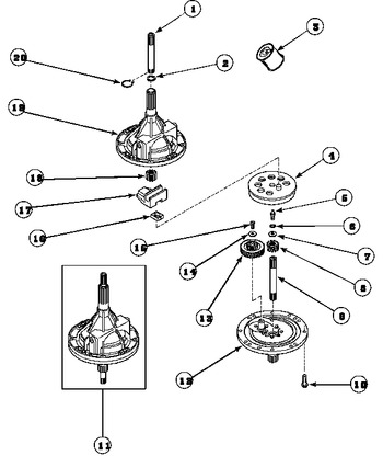 Diagram for LWS01AW (BOM: PLWS01AW)