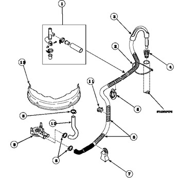 Diagram for LWS01AW (BOM: PLWS01AW)