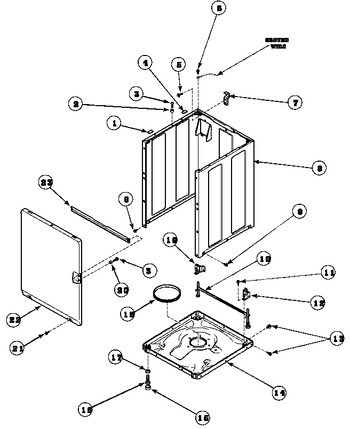 Diagram for LWS01AW (BOM: PLWS01AW)