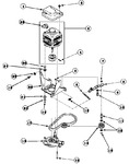 Diagram for 12 - Motor, Mtg Brkt, Belt, Pump & Idler Assy