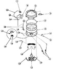 Diagram for 13 - Outer Tub/cover/press Hose & Ctrwgt