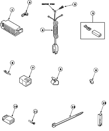 Diagram for LWS01AW (BOM: PLWS01AW)