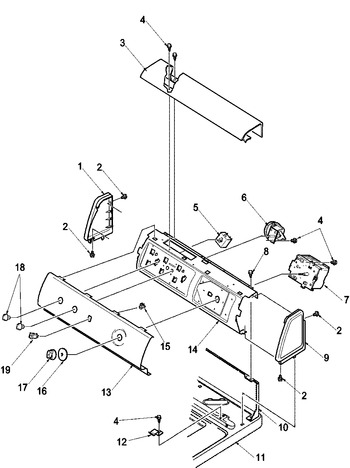 Diagram for LWS04AW (BOM: PLWS04AW)