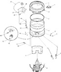 Diagram for 09 - Outer Tub, Cover, Pressure Tube