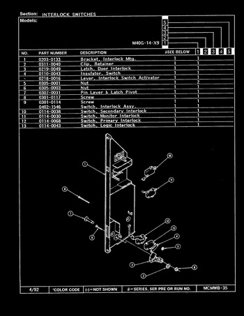 Diagram for M40G-14-X9