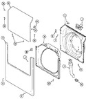 Diagram for 05 - Door & Front Panel