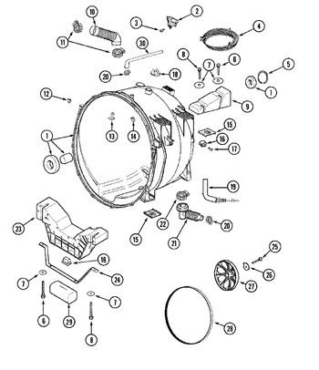 Diagram for MAH5500AWW