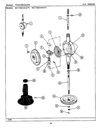 Diagram for MAT25DAAAL