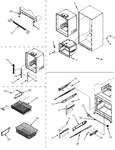 Diagram for 09 - Interior Cabinet/toe Grille/frz Shelves