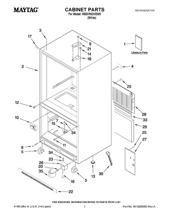 Diagram for MBB1952HEW5