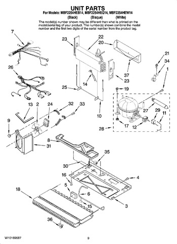 Diagram for MBF2254HEQ14