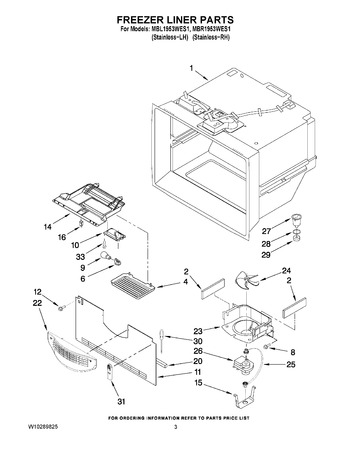 Diagram for MBR1953WES1