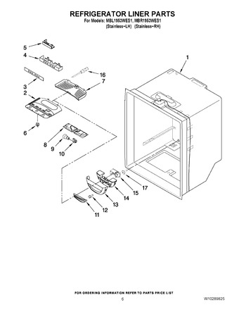 Diagram for MBR1953WES1