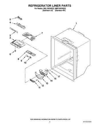 Diagram for MBL1953WES2