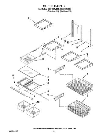 Diagram for MBL1957VES3