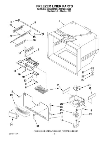 Diagram for MBL2256KES3