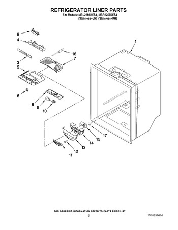 Diagram for MBL2256KES4