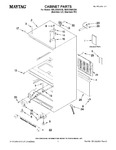 Diagram for 01 - Cabinet Parts