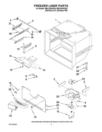 Diagram for MBL2256KES6