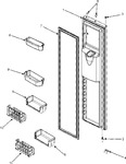 Diagram for 09 - Freezer Door