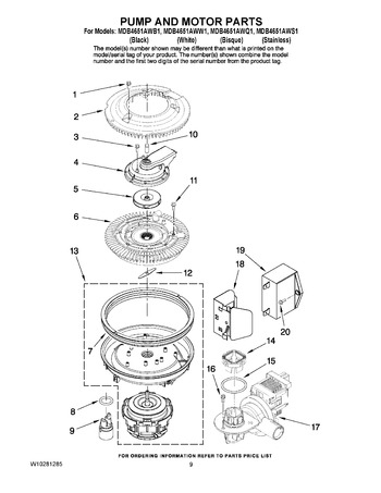 Diagram for MDB4651AWB1