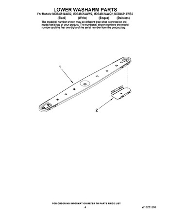 Diagram for MDB4651AWW2