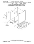 Diagram for 01 - Door And Panel Parts