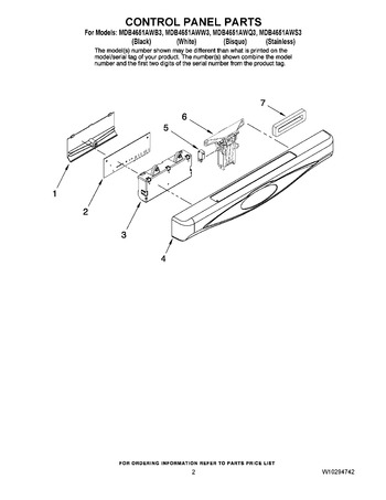 Diagram for MDB4651AWQ3