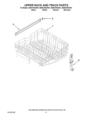 Diagram for MDB4709AWB1