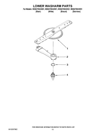 Diagram for MDB4709AWB1