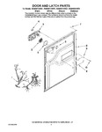 Diagram for 03 - Door And Latch Parts