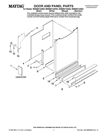 Diagram for MDB5601AWQ2