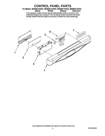 Diagram for MDB5601AWQ2