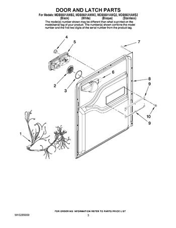 Diagram for MDB5601AWQ2