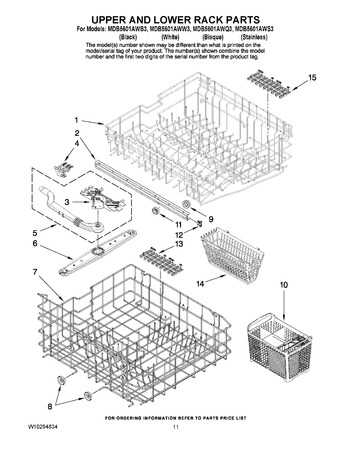 Diagram for MDB5601AWS3