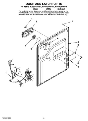 Diagram for MDB5601AWS41