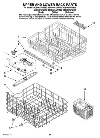 Diagram for MDB5601AWW46