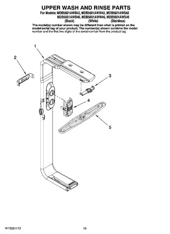 Diagram for MDB5601AWW46