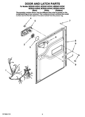 Diagram for MDB5601AWW46