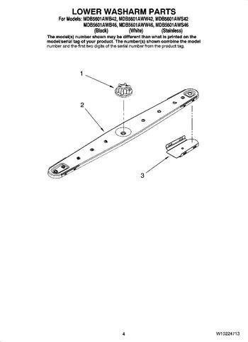 Diagram for MDB5601AWW46