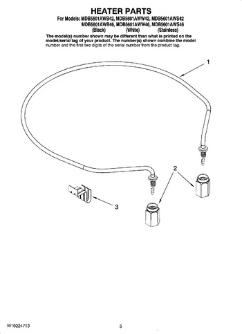 Diagram for MDB5601AWW46