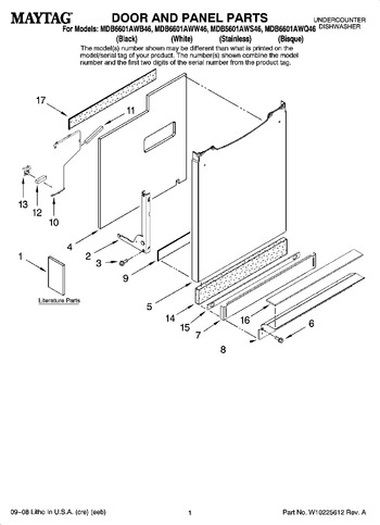 Diagram for MDB6601AWB46