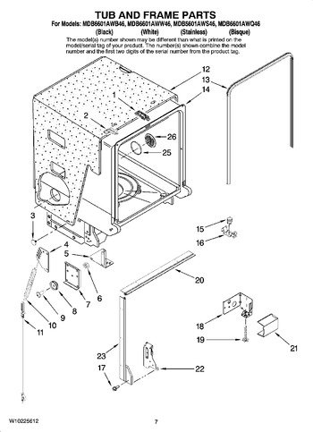 Diagram for MDB6601AWB46