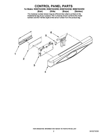 Diagram for MDB6702AWS0